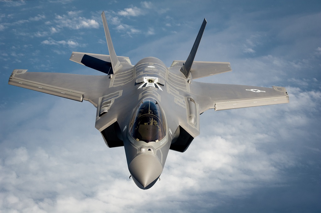 F-35 Lightning II instructor pilots conduct aerial refueling data fusion
