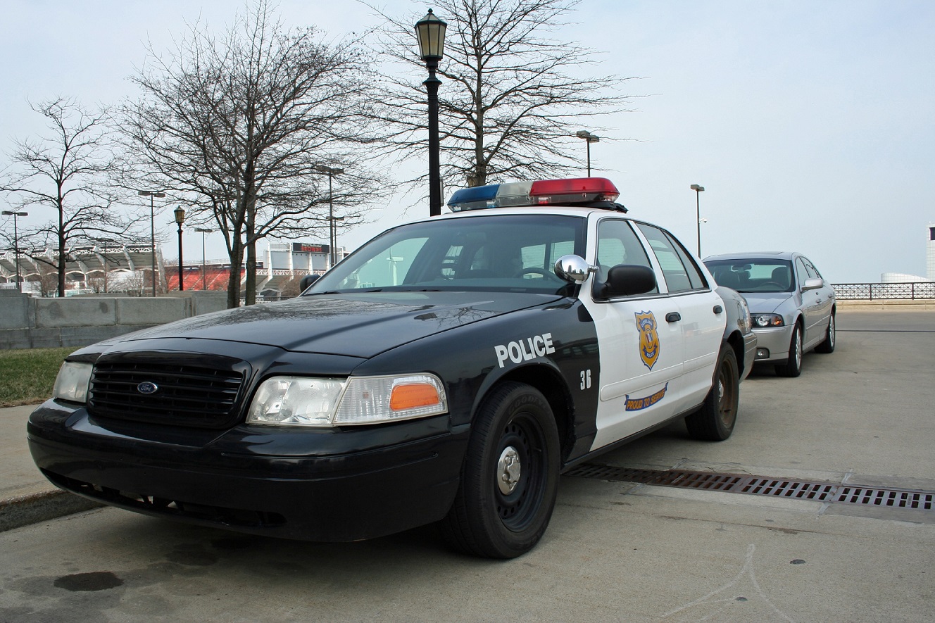 police car-- law enforcement