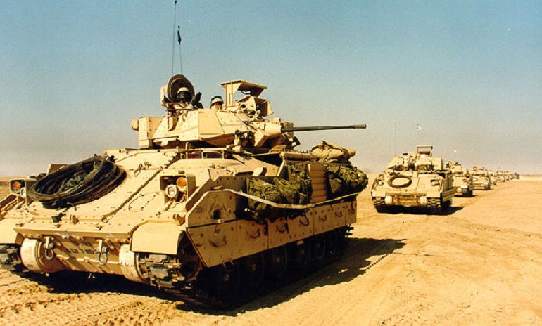 combat vehicles
