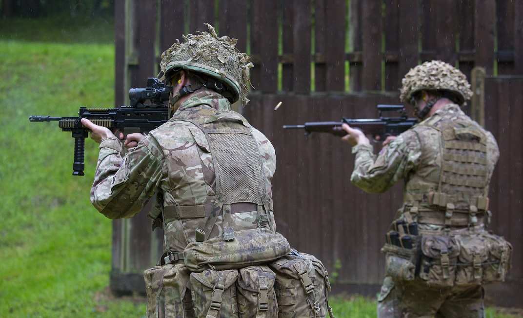 Photo: MoD UK body armor