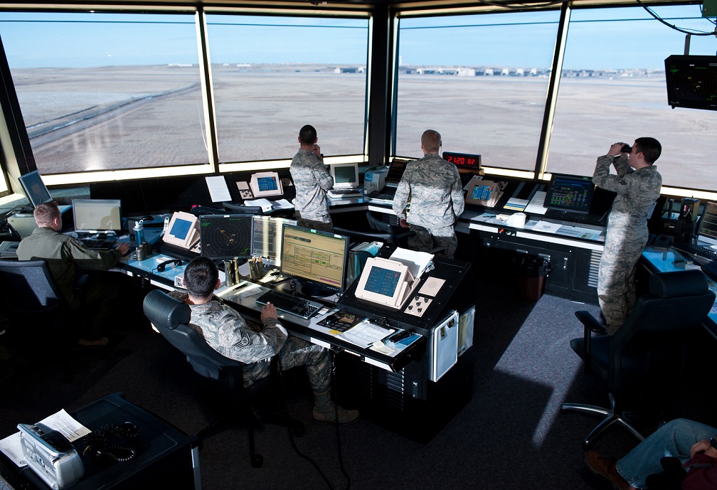 Photo: US Air Force Alystria Maurer control towers