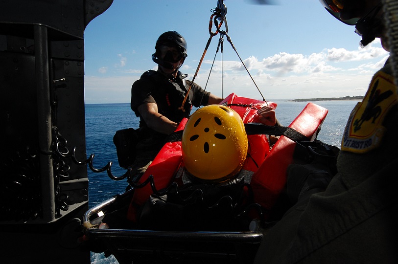 Photo: US Air Force Sgt Lakisha A Croley search and rescue