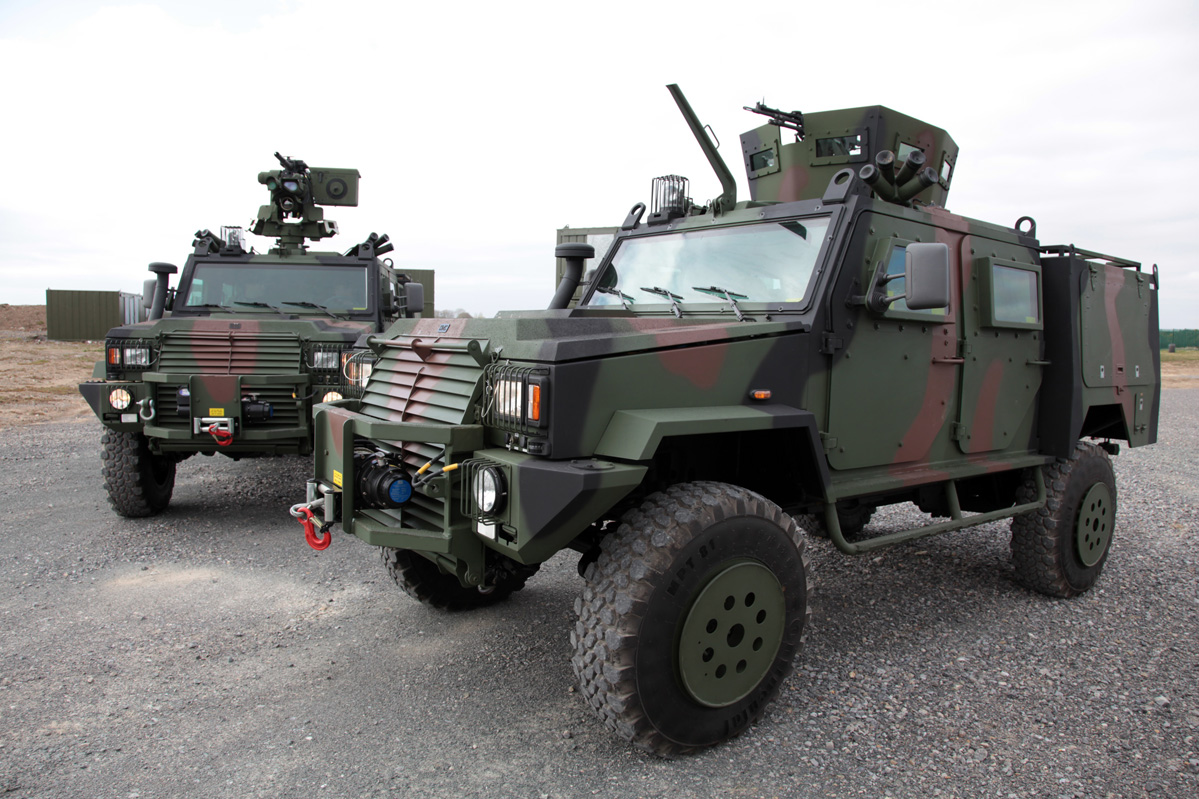 Photo: Irish Defense Forces combat vehicle