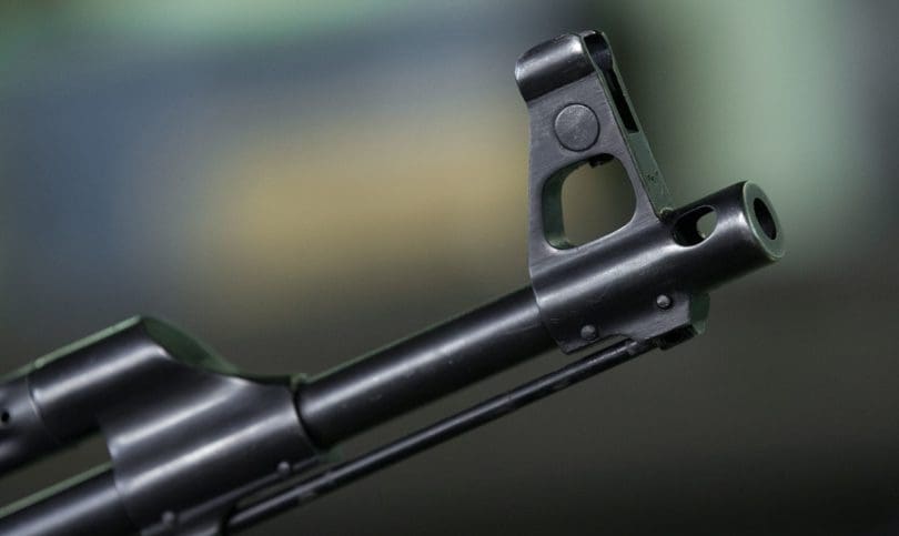assault rifles