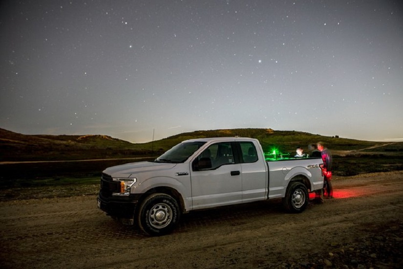 Successful Nighttime Operation from Moving Vehicle