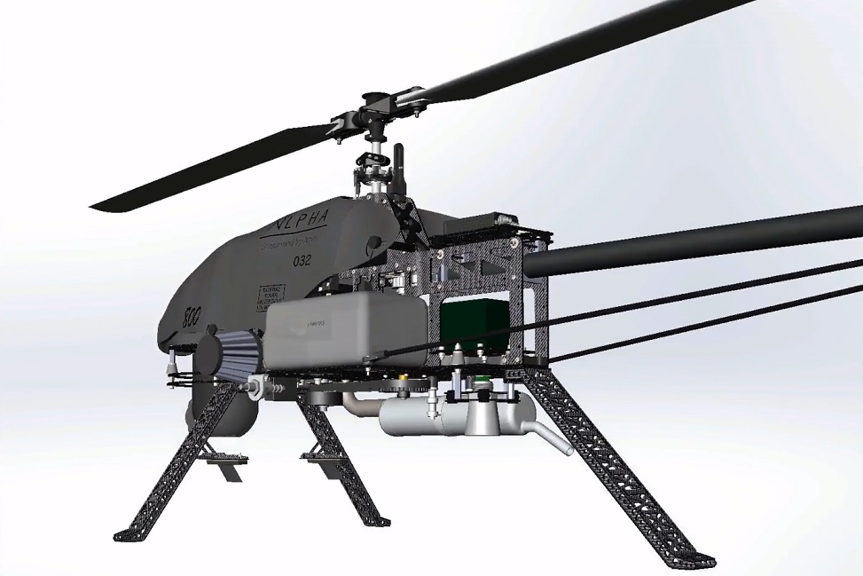 From Alpha Unmanned Systems Youtube satellite-