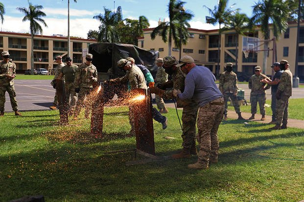 US Army Testing Thermite Blowtorch for Breaching Operations blowtorch breach