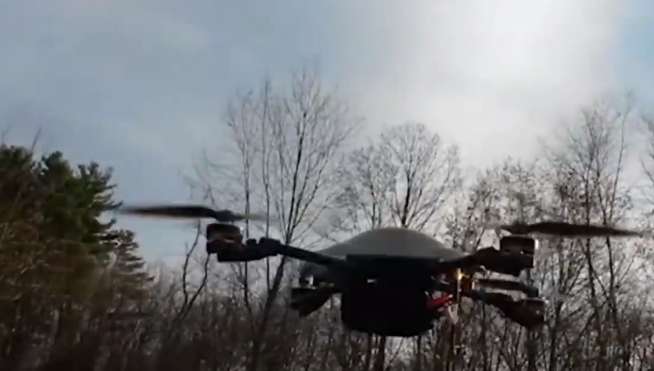 הקוואדקופטר שמפגין יכולות דאטה מתקדמות Photo-from-Defense-Media-Network-Youtube