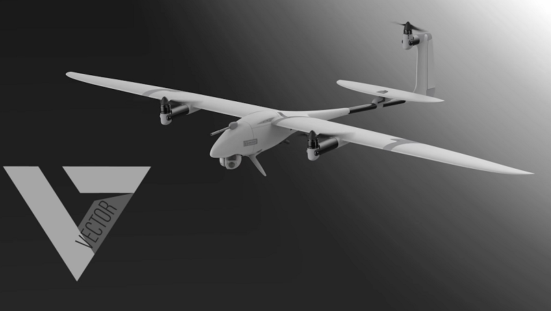 מערכת שני כטב"מים באחד מסוגלת להמריא בצורה אנכית 2 in 1 drone