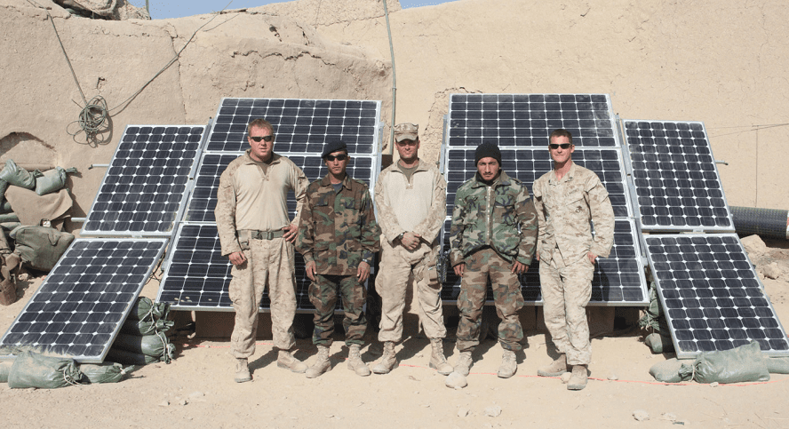 military renewable energy