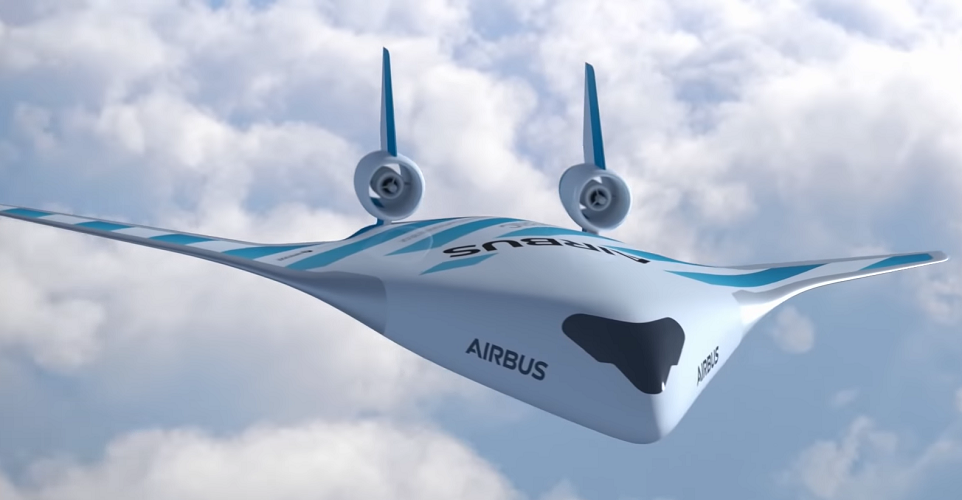 Airbus מדגימה תצורת מטוסים חדשה