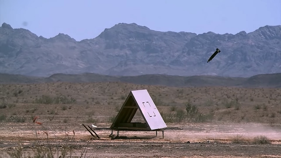 Photo from Raytheon Youtube Excalibur S smart projectile