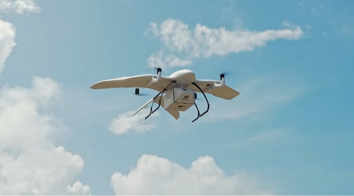 Photo from Wingcopter Youtube-