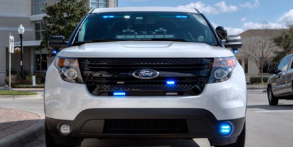 police car