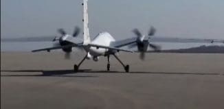 Turkish combat UAV