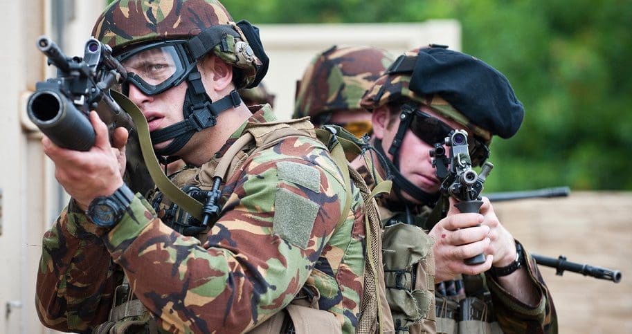 PHoto illus. warfighters by US Navy