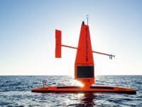 Wind & Solar Powered Autonomous Vehicle – Photo by Saildrone‏, Shane Grace photography‏