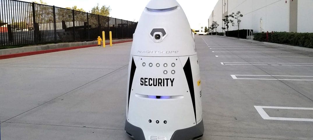 K5 Autonomous Security Robot, Photo: Business Wire