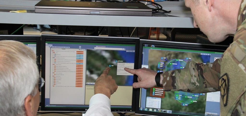 Photo illus. command and control by US PEO 3 Flickr