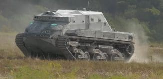 RACER – A New 12-Ton Autonomous Ground Vehicle image from video https://www.youtube.com/watch?v=5t3-eXHC5Zs