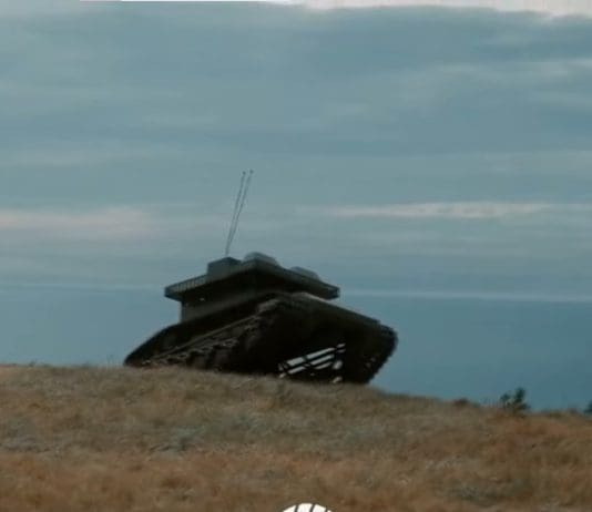 Wall-E – Russia’s New Drone Killer image from video https://www.youtube.com/watch?v=6r6Mqz9EpW8&ab_channel=UkrainianMilitaryYouTube