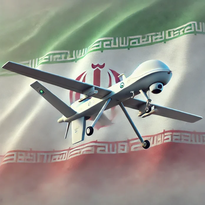Iranian Mohajer 10, AI generated
