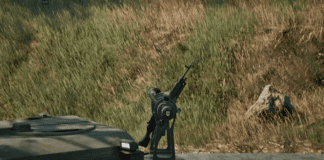 רובה נגד רחפנים הוצג בכנס של משרד ההגנה Image from Youtube video