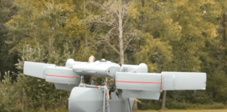 כלי VTOL חדש קובע סטנדרט לאחר בדיקות טיסה מוצלחות Image from Piasecki Aircraft Corporation Youtube video