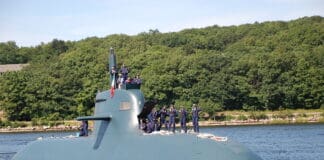 Lithium-Ion Batteries Integrated into Type 212A Submarine Image by Wikimedia (public domain)