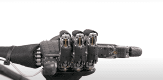 היד הרובוטית בעלת המוטוריקה העדינה של בני אדם Image from Sanctuary AI Youtube Video