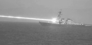 Navy Laser System Takes on Drone Target in Key Test Image by Wikimedia (public domain)