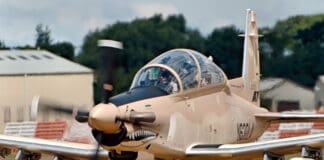 The AT-6 Wolverine is the Only Light Attack and Interception Aircraft Suitable for Operation in a Contested Frontline Environment. Image by Wikimedia (Creative Commons)