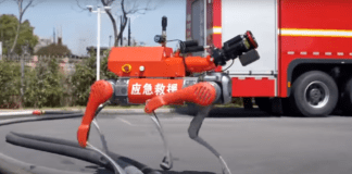 The Robots That Fight Fires Image from unitree video
