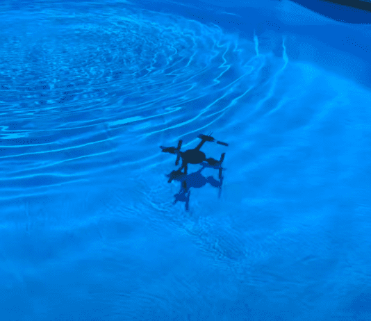 Student-Built Drone Showcases Seamless Air-to-Water Capability