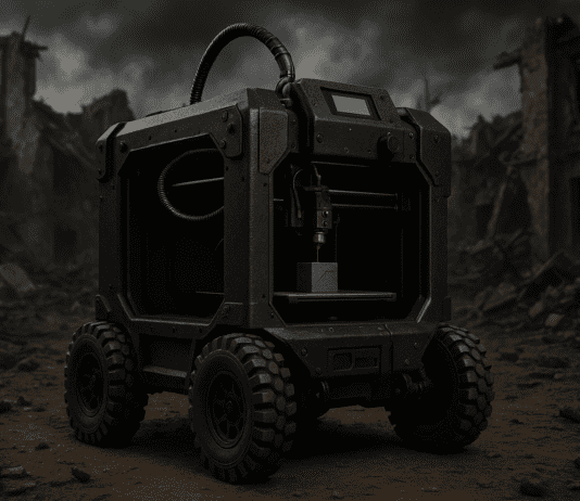 Mobile 3D Printing Platform Brings On-Demand Manufacturing to the Field AI generated image