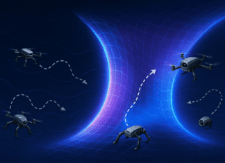 When Microrobots Navigate Like Pros — In Labs, Factories, and Beyond AI generated image