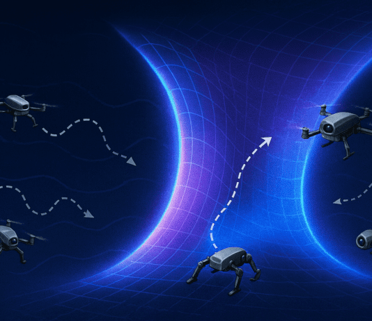 When Microrobots Navigate Like Pros — In Labs, Factories, and Beyond AI generated image