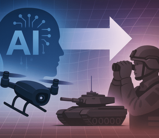 האוטומציה בעולמות הביטחון: מה שקורה בהייטק כנראה יקרה גם בצבא AI generated image