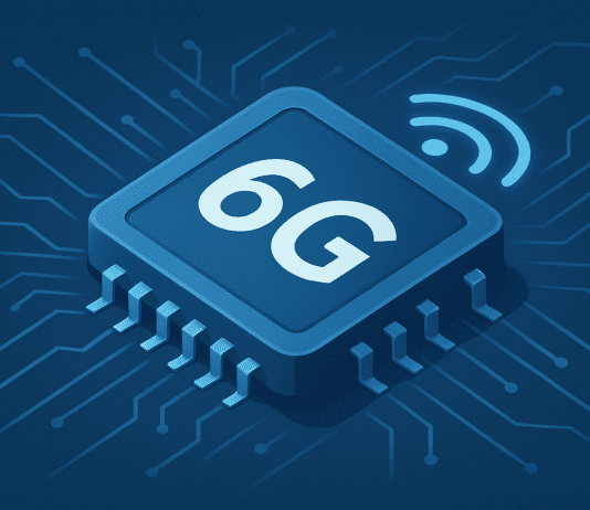 Tiny Radar Chip Could Power the 6G Future AI generated image