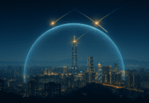 טי-דום: מגן חכם ומשולב להגנה מפני מטוסים, טילים ורחפנים AI generated image