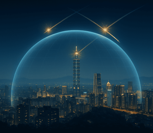 T-Dome: A Smarter Shield Integrating Air, Missile, and Drone Defenses AI generated image