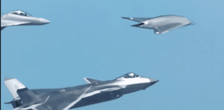 רחפן מבצעי מצטרף למבצעי סיור ותקיפה אוויריים Image from China Military Bugle on Twitter