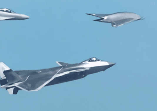 רחפן מבצעי מצטרף למבצעי סיור ותקיפה אוויריים Image from China Military Bugle on Twitter