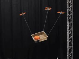 Teamwork Takes Flight: Drones Move Heavy Objects