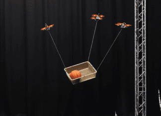 Teamwork Takes Flight: Drones Move Heavy Objects