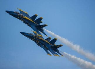 Autonomous Combat Drone Responds to Pilot Commands in Real-Time Flight Test