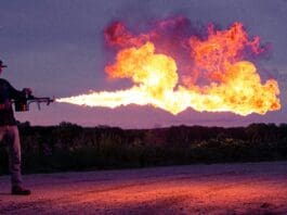 New Anti-Drone Defenses Added to Battlefield Flamethrower