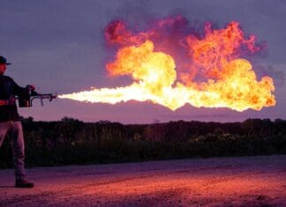 New Anti-Drone Defenses Added to Battlefield Flamethrower