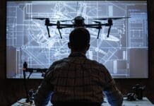 חשיבות מימושי AI לצורך היתוך נתונים וניהול אי ודאות במערכות הגנה רב-שכבתיות נגד כטב"מים AI generated image