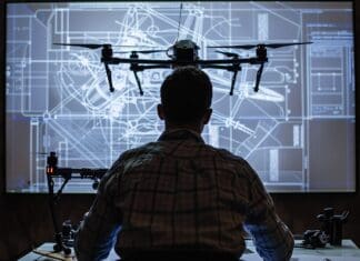 The Importance of AI Implementations for Data Fusion and Uncertainty Management in Multi-Layered Counter-UAS Defense Systems AI generated image